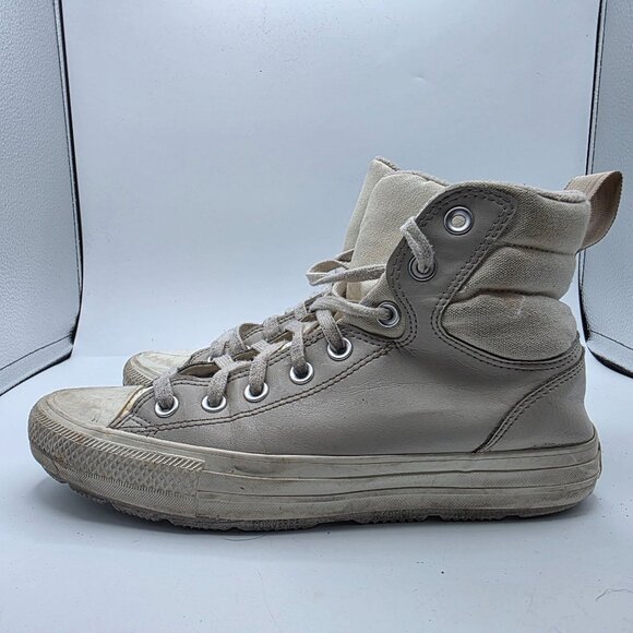 Chuck Taylor All Star Berkshire Boot Womens Size 9 White Winter Warm Outdoors - Picture 13 of 13